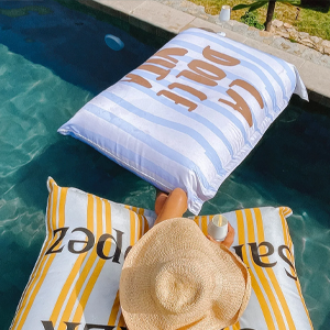 Pouf XL flottant - "La Dolce Vita"