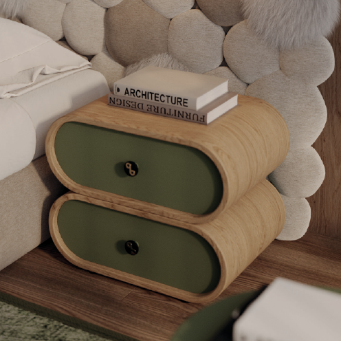 Table de nuit Bubble